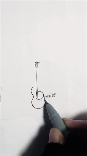 Damien name signeture style 🖊️💀#signature 🖊️🎸