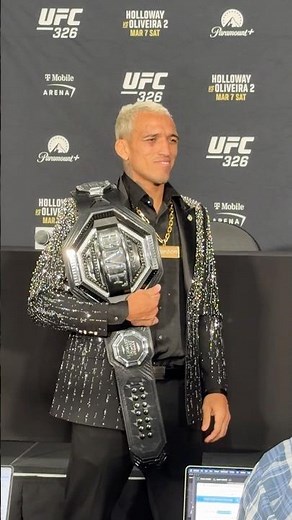 🦁🏆 CHARLES OLIVEIRA IS THE NEW BMF CHAMPION AFTER DEFEATING MAX HOLLOWAY (UFC 326)
