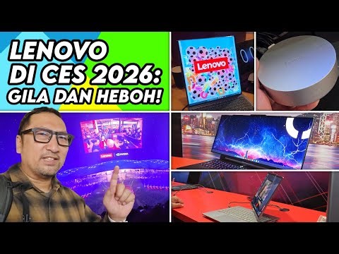 Lenovo CES 2026: Layar Melebar, yg Tipis Main Game Berat, & Inovasi “Gila” Lainnya