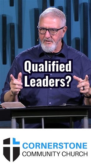 Churches should follow the Bible’s instructions on who to install, biblically qualified leaders. You can find the full sermon here: https://cornerstonejoppa.org/all-sermons/ #christian #bible #church #maryland christianencouragement | Cornerstone Community Church