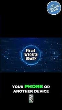 Websites Not Loading? Fix it in 60 seconds! #browsertips #google