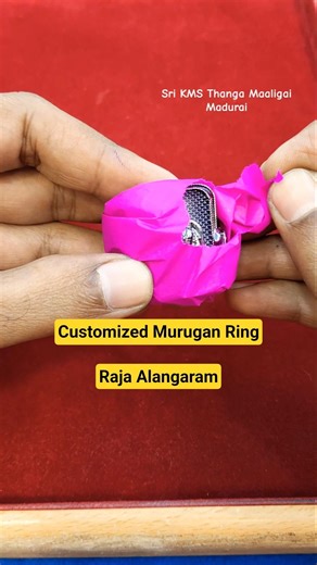 Murugan ring || Silver murugan vel ring #silver #ring #murugan #shortsfeed