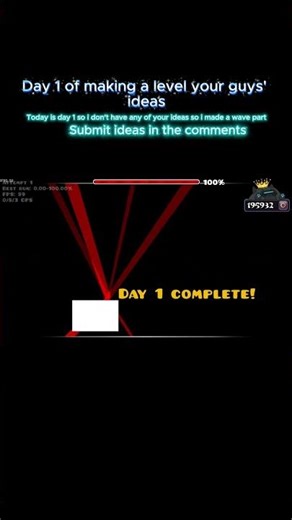 Day 1 of making a level out of your ideas