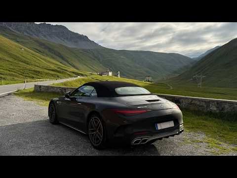 AMG SL63 VS BEST ROAD IN THE WORLD? Stelvio Pass POV Drive | Italian Alps | 4K ASMR Scenic Drive