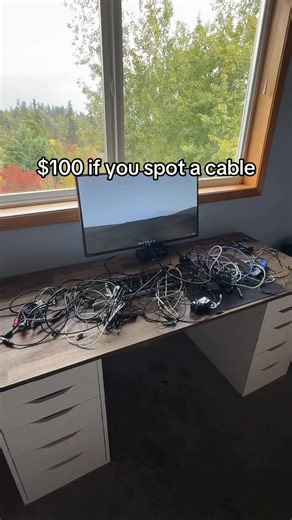Setups | Cool tech | Pc tips on Instagram: "You all going to lose 🤫🤫🤥 #Setup #funny #pcsetup #cablemanagement #challenge"
