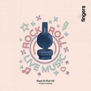 9.1K views · 112 reactions | Rock-n-Roll to your favourite tunes this weekend, with FINGERS Rock-n-Roll Wireless Headset. Sounds great across genres  | FINGERS | Facebook