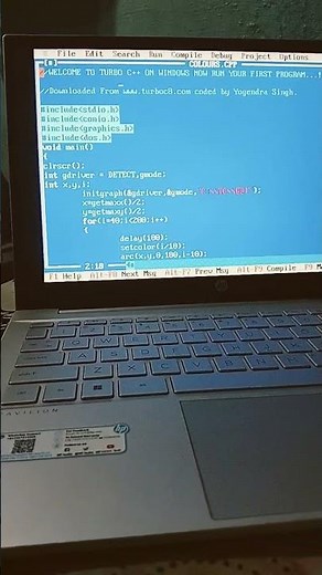 programming in turbo c++ par kase dekhe #study #bca #codinglife #coding #students @bcastudy2006