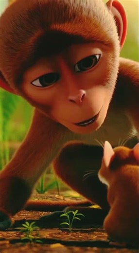 #funny short video #jungel monkey and rat a small story ♥️♥️♥️👍👍👍