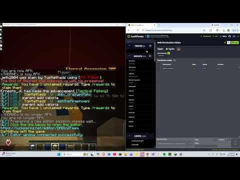 Luckperms kingdom tagging and group adding