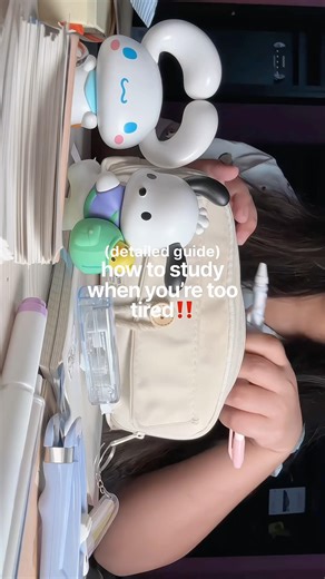 Try #audeus when you’re too tired to study!