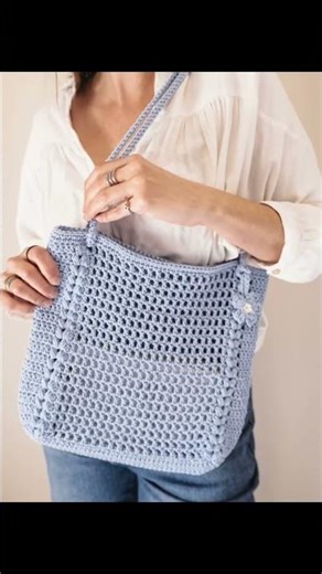 Crochet mesh bag ✨ easy and quick