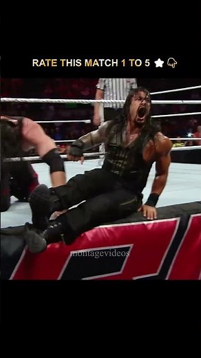 Roman Reigns vs Kane ⚡ Last Man Standing Match | WWE RAW | Brutal Fight Highlights
