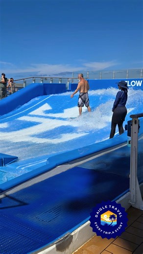 4 comments | I may not have been brave enough for the FlowRider on...
