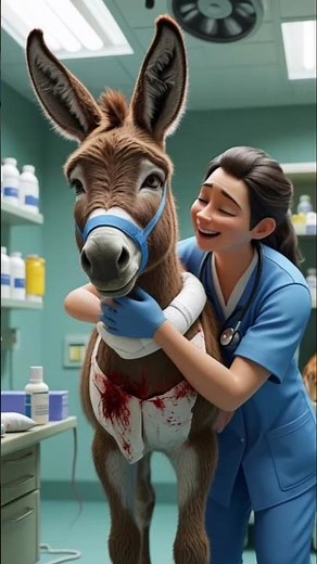 AI-Generated Donkey Video | Amazing Artificial Intelligence Creation!"