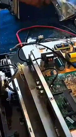 tevs TV repair #repair #tvrepair #tv #inverter #problemfix #backlight #trendingshorts #tech