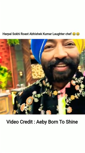 Harpal Sokhi Roast Abhishek Kumar Laughter chef 😂😂 #laughterchefs #abhishekkumar #harpalsingh