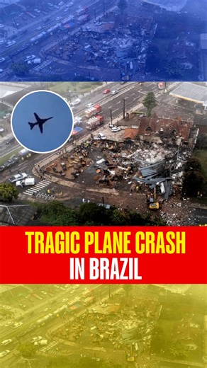 Tragic Private Plane Crash In Brazil Claims At Least 10 Lives . . . . . . #brazil #PlaneCrash #Gramado #LuizClaudioGaleazzi #BrazilPlaneCrash #Airplane #viralvideo #RepublicTV #republicworld | Republic