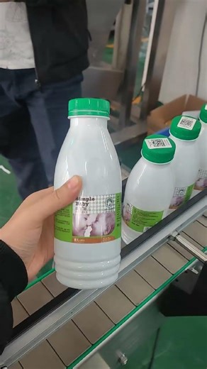 Automatic high speed round bottle labeling machine