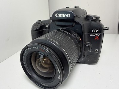 Canon EOS ELAN 7E 35mm Film SLR Camera w/ 28-90mm Ultrasonic Lens - FILM TESTED | eBay
