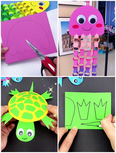 13K views · 101 reactions | Learn to Make Simple Paper Crafts in Easy Steps | Kids Planet | Facebook