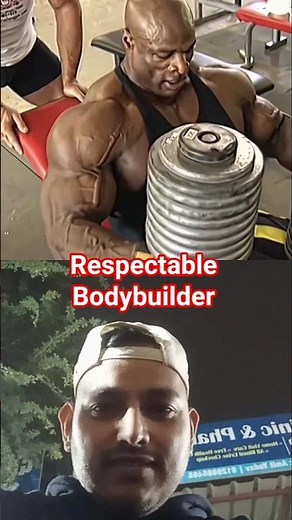 Respectable Bodybuilder Ronnie Coleman 😳😳💪#ronniecoleman #trending #ronnie
