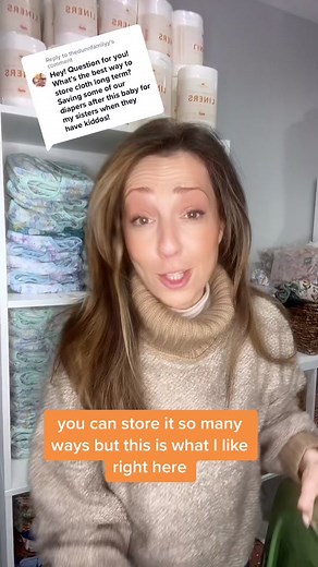 Long-Term Storage Solutions for Cloth Diapers