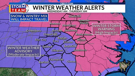 Watch vs. warning vs. advisory: A winter storm guide