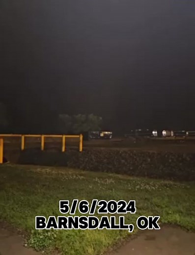Caught on 📸: A powerful, wedge tornado moved through the Barnsdall area last night just after 9:30pm. Osage County Emergency Management has reported damage to more than 30 homes, and at this time, there is one confirmed fatality. Video Credit- Allison Simpson #okwx #barnsdall #weather