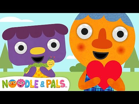With My Heart ♥️ | Sensory Song for Kids | Noodle & Pals