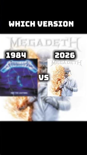 Ride The Lightning Intro Battle! 🤘1984 VS 2026
