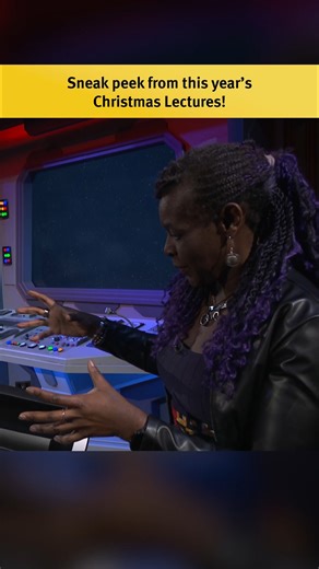 The Christmas Lectures, supported by CGI, are starting TONIGHT! We couldn't wait either, so here is a little sneak peek of what's to come... 🎁 Tune in at 7.00pm on BBC Four and iPlayer to follow Maggie Aderin-Pocock on a fantastic voyage through space, searching for evidence of alien life. | Royal Institution of Great Britain