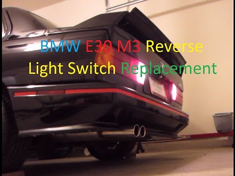 E30 M3 Reverse Light Switch/Harness Repair