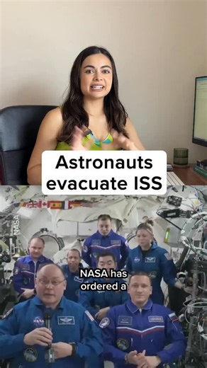Maddie Massy on Instagram: "NASA has ordered the first-ever medical evacuation from the International Space Station, after an astronaut has fallen sick with a “serious medical condition”. Refs: Holmes, 2026, ‘Nasa orders its first-ever space station medical evacuation after astronaut falls ill’ NASA, 2026, ‘NASA’s SpaceX Crew-11 Go for Undocking on Wednesday’ Warren, 2025, ‘NASA, SpaceX launch Crew-11 mission to the ISS’ #sciencefacts #spacescience #NASA #STEM"