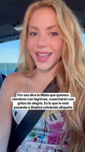 SHAKIRA IS BACK And this time to be HAPPY in SPAIN 🇪🇸😍❤️ #shakira