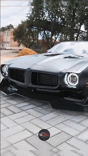 🏁Matte Black Widebody Pontiac Firebird Pro-Touring Monster! 🤯​