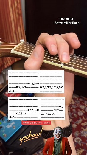 The Joker by Steve Miller Band main guitar riff. This is also used in Angel by Shaggy, but it’s a little different. Some people! #thejoker #stevemillerband #guitarriff #learnguitar | Jamparkguitar