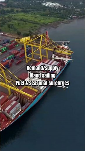 Why do ocean freight rates change every week?