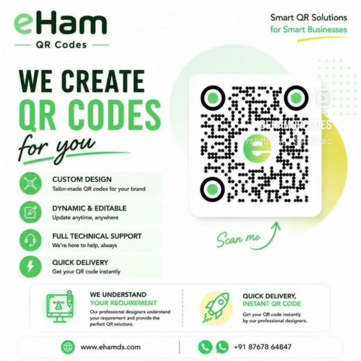 We Create QR Codes For You! Lets Talk!