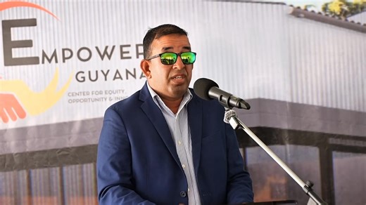 6.6K views · 14 reactions | Ganesh Singh, Chairperson of the National Commission on Disability, recently said that persons with disabilities (PWDs) have had access to more opportunities recently, a move significantly improving lives. (Video: President Irfaan Ali/ FB) | News Room | Facebook