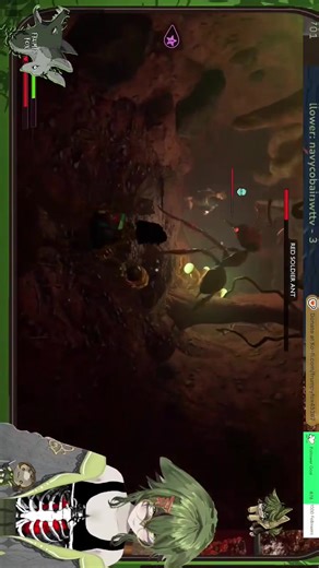 I was battling so many emotions 😅#twitch #streamer #vtuber #vroid #grounded2