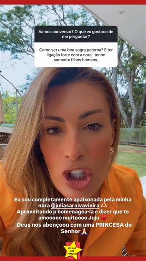 Elaine Mickely revela o que faz para viver bem com a nora e o genro