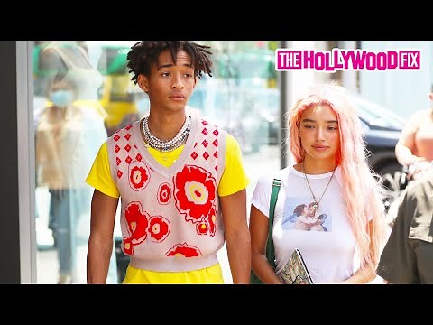 Jaden Smith & His Girlfriend Sab Zada Enjoy A Lunch Date Together At Croft Alley In Beverly Hills