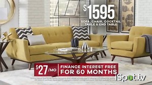 Rooms to Go Labor Day Sale TV Spot, 'Living Room Set'