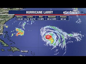 Hurricane Larry & tropical weather forecast: Sept. 7, 2021