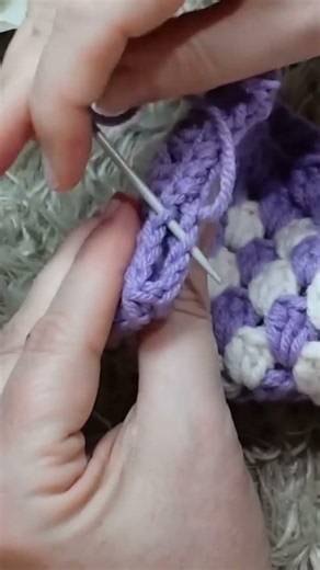 sew crochet granny square❤️ #crochet #crocheting #grannysquare