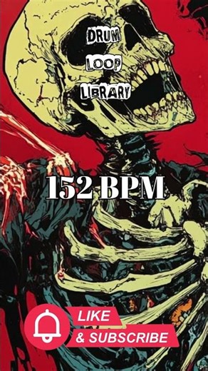 152 BPM Metal Drum Loop – Brutal Groove for Riff Practice