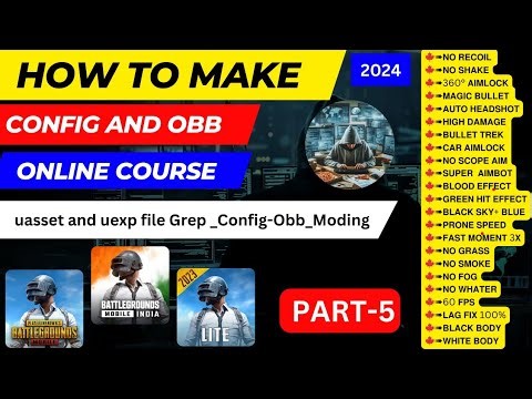 Part-5 uasset and uexp file grep config obb Macking Course ‪@YamrajHacker143‬