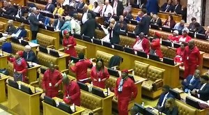 31K views · 1K reactions | EFF Leadership crying for our land in the National Assembly. A sign of what's to come in the #6thParliament #EFFInParliament | Economic Freedom Fighters | Facebook