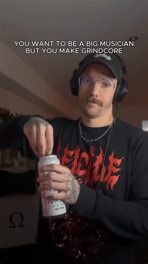 Sten on Instagram: "Fueled by @monstermusic ⛽️ Drained from money💵 @suffocationofficial One Take ☝🏼 #deathmetal #vocals #bionicle #meme #metal"