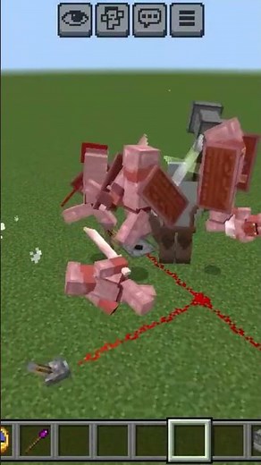 absorber vs villager guard group #minecraft #gaming #games